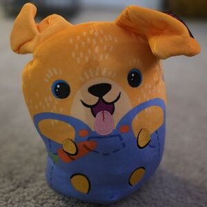 Cute Orange Dog Plush Toy